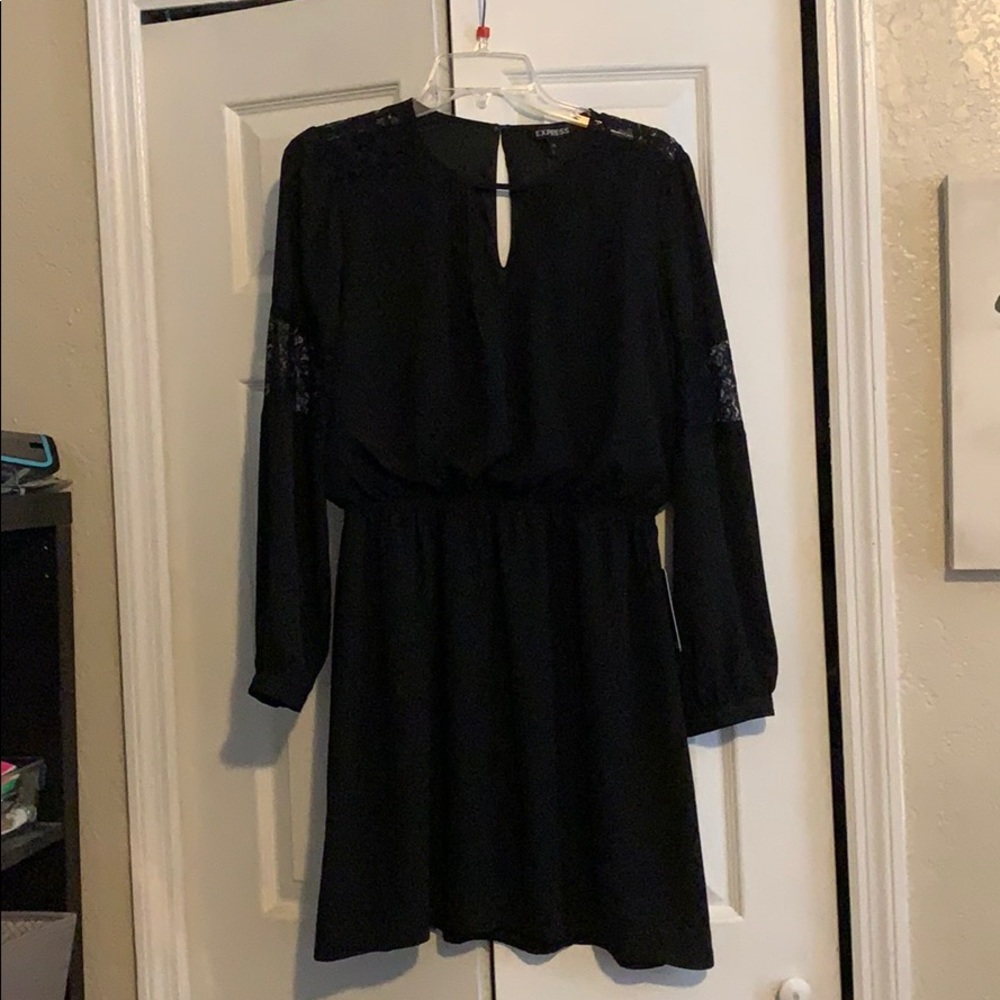 Classic black dress